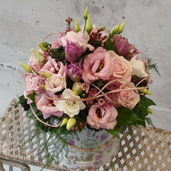 EKO Flower box z kwiatów ciętych – FB 19